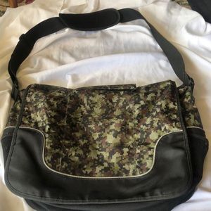 Athletic Works Camouflage Messenger Bag.